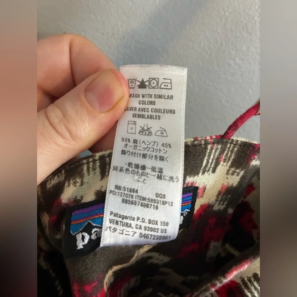Patagonia Summertime Dress Size 8